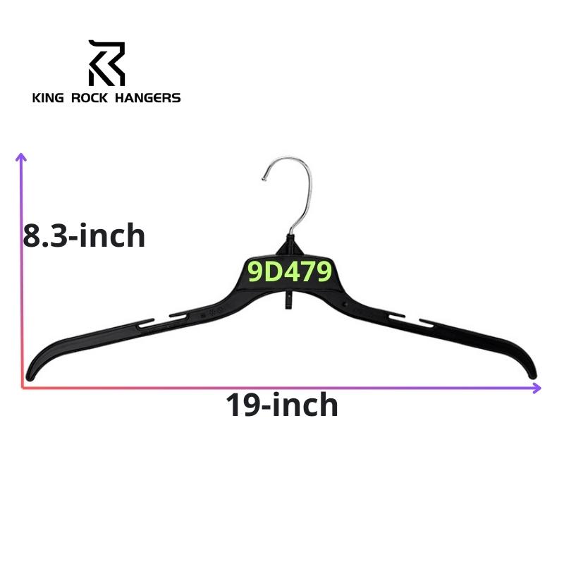 Enhance Wardrobe Elegance with 19 Inch Clothes Hanger