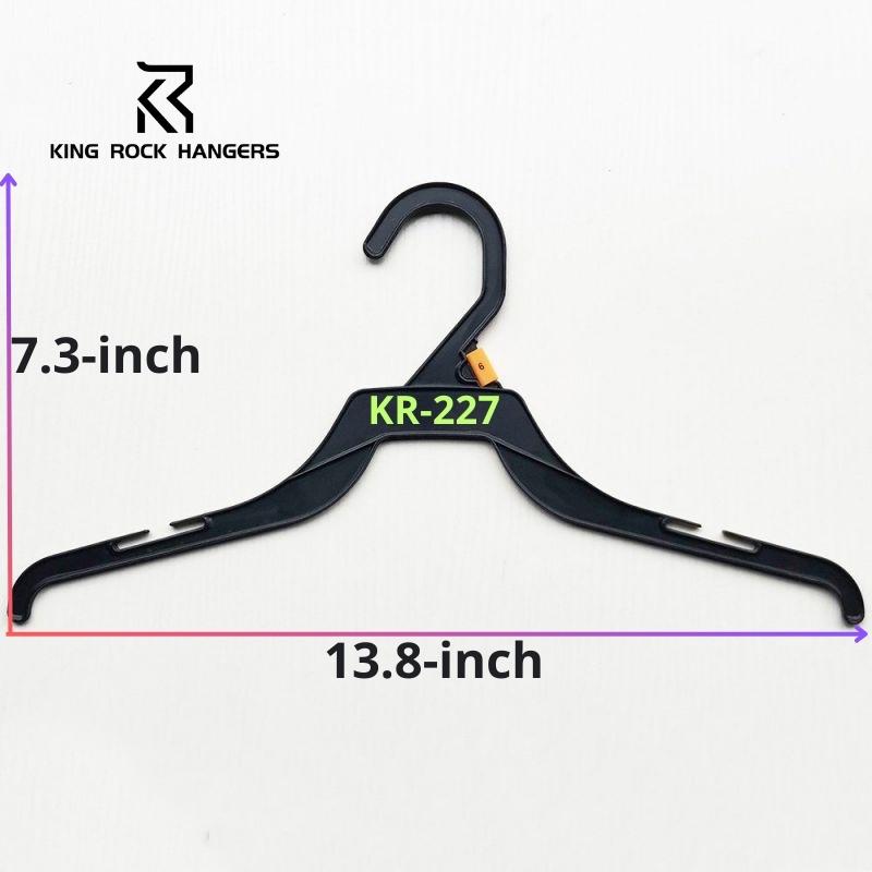 13.8 Inch Plastic Hanger: Elegance in Kids Clothing