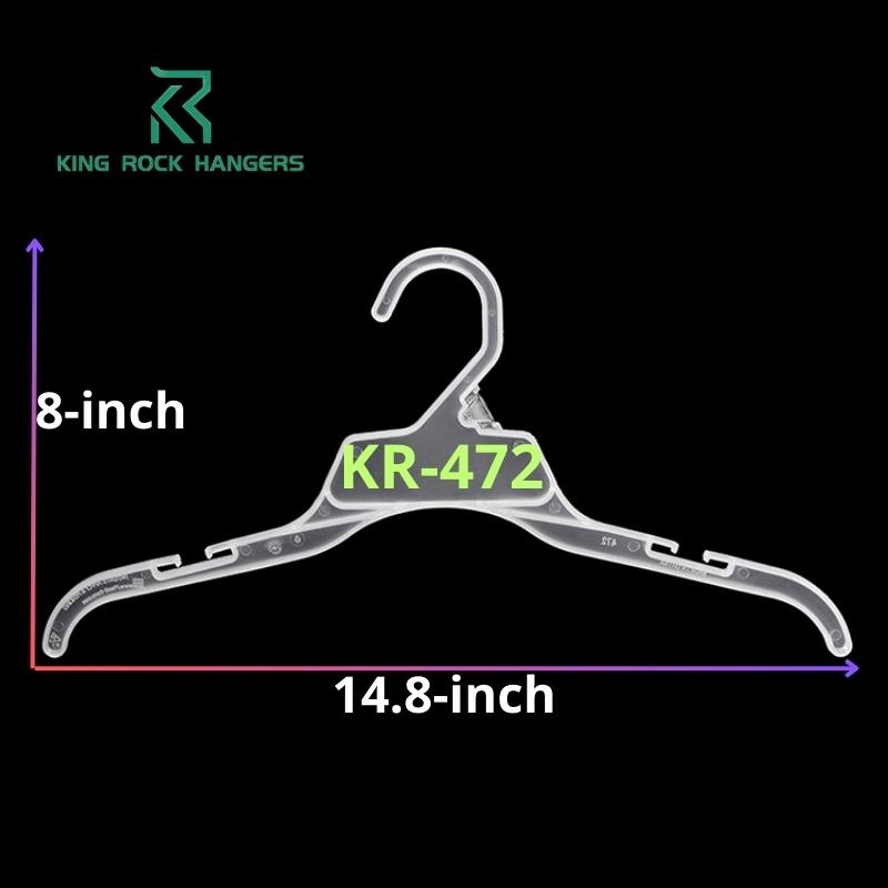 14.8 Inch Plastic Hanger: Durable, Eco-Friendly & Certified