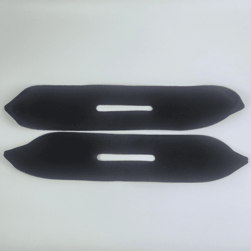 高密度黑色海绵衣架套 380mm 防滑散装